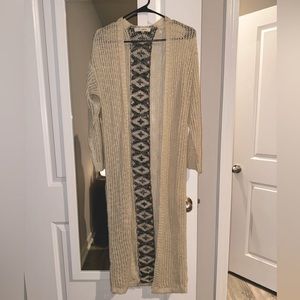 i joah long knit cardigan